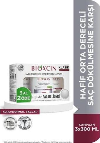 Bioxcin Genesis Kuru Ve Normal Saçlar İçin Şampuan 3 Al 2 Öde