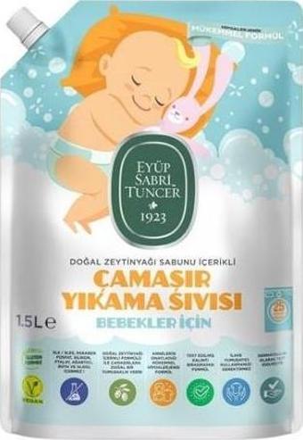 Eyüp Sabri Tuncer Bebek Çamaşır Yıkama Sıvısı 1,5 Lt 25 Yıkama