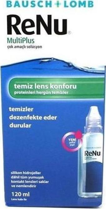 Renu 100 Ml Çok Amaçlı Kontak Lens Bakım Solüsyonu Seyahat Ve Çantada Taşımaya Uygun