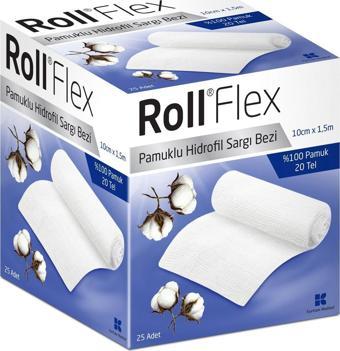 Roll Flex 10 Cmx1.5 M Pamuklu Hidrofil Sargı Bezi