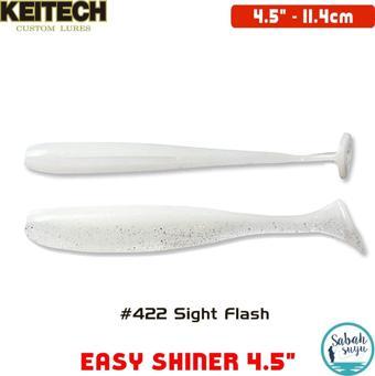 Keitech Easy Shiner 11.4cm (4.5") #422 Sight Flash Silikon Balık