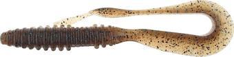 Keitech Mad Wag Mini 8.9cm (3.5") #207 Green Pumpkin PP. Blue Kokulu Silikon Kurt