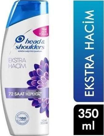 Head&Shoulders Ekstra Hacim Kepeğe Karşı Karşı Etkili Şampuan 350 Ml