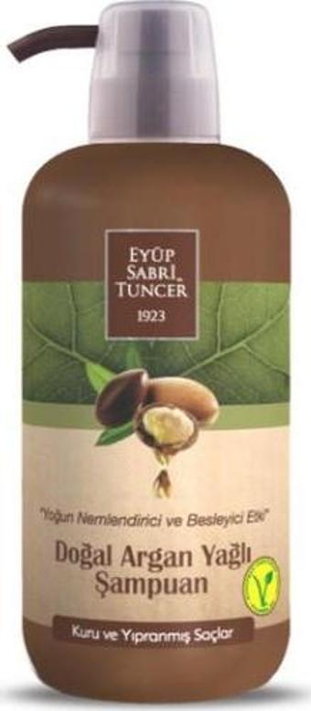 Eyüp Sabri Tuncer Doğal Argan Yağlı Şampuan 600 Ml Pet Şişe