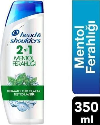 Head&Shoulders 2'Si 1 Arada Şampuan Mentol Ferahlığı 350 Ml