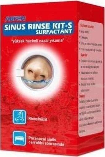 Abfen Farma Sinus Rinse Kit Surfactant Burun Yıkama Kiti