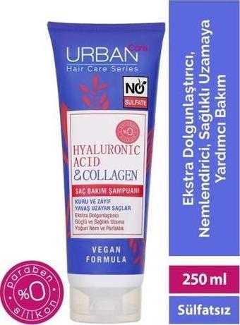 Urban Care Hyaluronic Acid & Collagen Saç Bakım Şampuanı 250 Ml