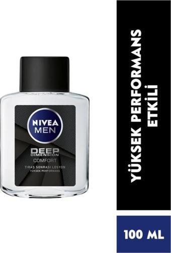 MEN Erkek Tıraş Sonrası Losyon Deep Dimension Comfort 100ml, Erkeksi Koku, Yüksek Performans