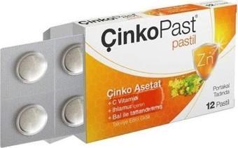 Çinkopast C Vitamini Ihlamur Bal Pastil 12Li