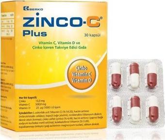 Berko Zinco-C Plus 15 Mg 30 Tablet