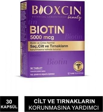 Bioxcin Biotin 5000 Mcg 30 Tablet