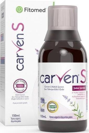 Carven S Kekik Ve Meyan Ekstresi Içeren Şurup 150 Ml