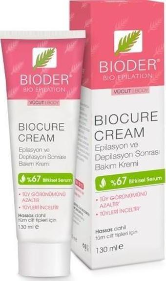 Bioder Biocure Tüy Azaltıcı Vücut Kremi 130 Ml