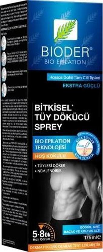 Bioder Tüy Dökücü Sprey 175 Ml - Erkek