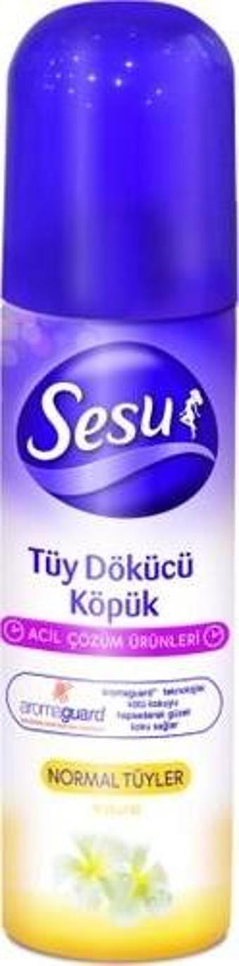 Sesu Tüy Dökücü Köpük Normal Tüyler 150 Ml