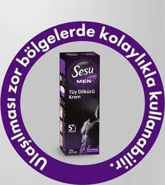 Sesu Tüy Dökücü Krem For Men 100 Ml