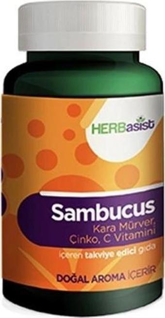 Herbasist Sambucus 30 Çiğnenebilir Form