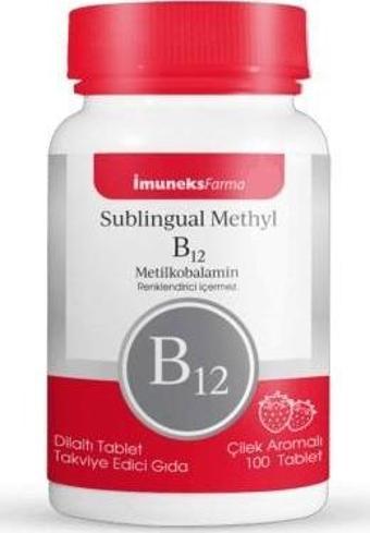 Imuneks Methyl B12 Metilkobalamin 100 Tablet