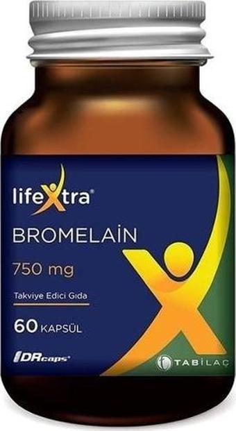 Lifextra Bromelain 60 Kapsül