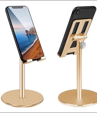 MÜHLEN GL083 - Gold  Katlanabilir Taşınabilir ve Evrensel Telefon/Tablet Standı