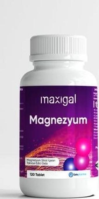 Maxigal Magnezyum Sitrat 120 Tablet