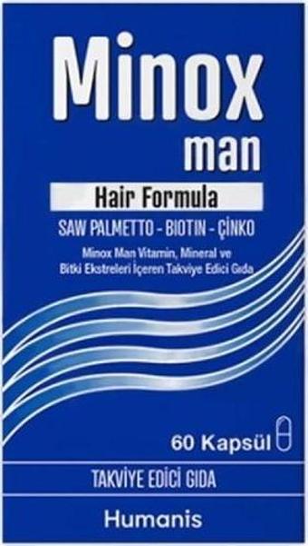 Minox Man Hair Formula 60 Kapsül