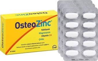 Osteozinc Kaisiyum Magnezyum Çinko D Vitamini 30 Tablet