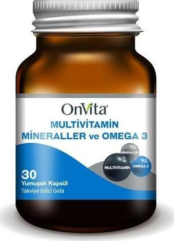 Onvita Multivitamin Mineraller Ve Omega 3