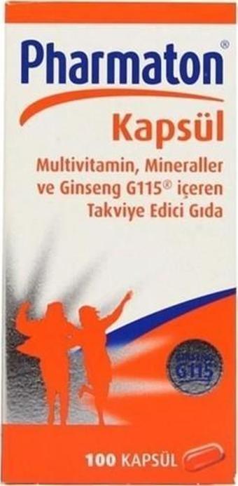 Pharmaton 100 Kapsül Multivitamin