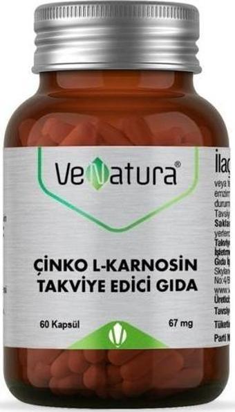 Venatura Çinko L-Karnosin 30 Kapsül