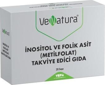 Venatura Inositol Ve Folik Asit (Metilfolat) 20 Saşe