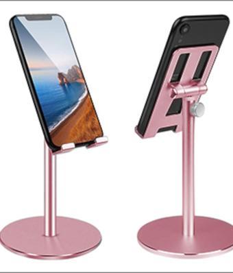 MÜHLEN GL083 - Rose Gold  Katlanabilir Taşınabilir ve Evrensel Telefon/Tablet Standı