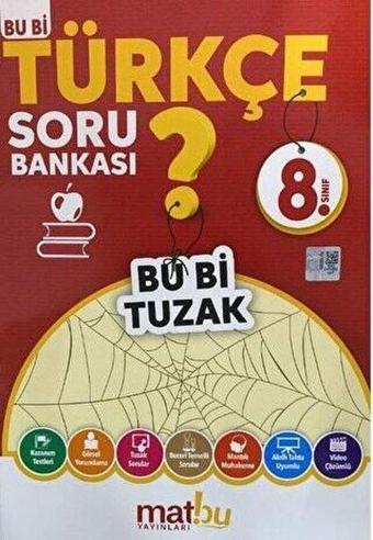 8. Sınıf Türkçe Bu Bi Tuzak Soru Bankası - Kolektif  - Gizli Yayınları