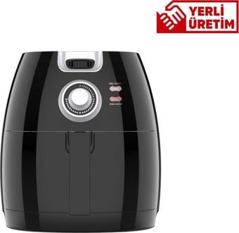 SEM Aircook Yağsız Kızartma Sıcak Hava Fritöz - Airfryer 5 Lt 1650 Watt