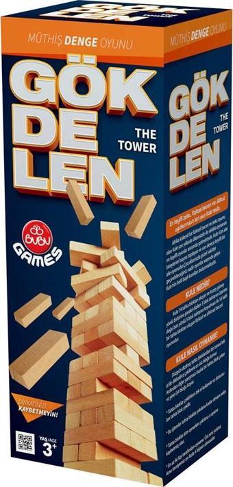 Bu-Bu  Bubu-Gm0001 Games Gökdelen Oyunu Jenga