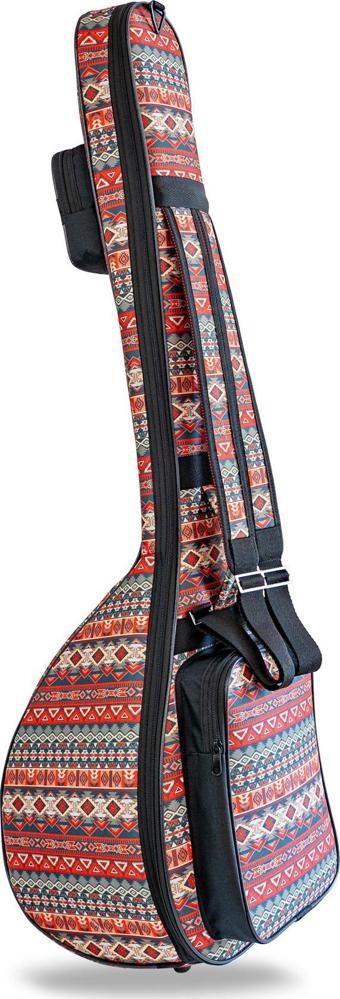 Donizetti Profesyonel Su Geçirmez 20 Mm Pedli Gigbag Kısa Bağlama Saz Kılıfı Otantik