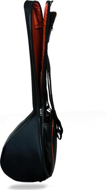 Donizetti Profesyonel Su Geçirmez 20 Mm Pedli Gigbag Uzun Bağlama Saz Kılıfı Siyah