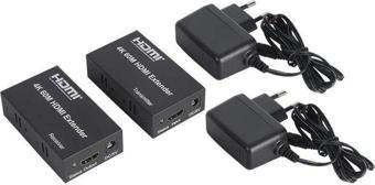 Vcom DD471 Hdmi RJ45 4K@30HZ Extender Metal 60m Uzatıcı