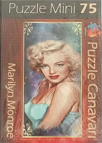 CT Trade Marilyn Monroe Resimli 75 Parça Mini Puzzle  Minyatür Puzzle Serisi