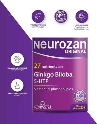 Vitabiotics Neurozan® Original 30 Tablet