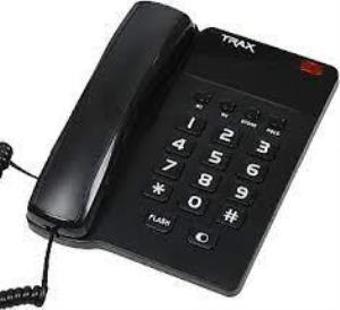 TRAX TD205 Siyah Kablolu Masaüstü Telefon