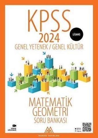 2024 KPSS Lisans GYGK Matematik Geometri Soru Bankası - Kolektif  - Marsis Yayınları