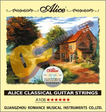 Alice A-106H4 Tek Klasik Gitar Teli - 4 No - Re Teli