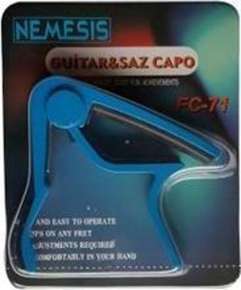 Nemesis Fc-75Bl Gitar Kapo Mavi