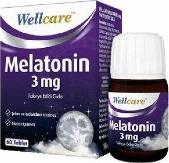 Wellcare Melatonin 3 Mg 60 Tablet