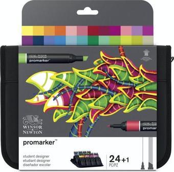 Winsor & Newton ProMarker Kalem 24 Renk Çantalı Set