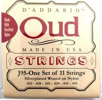 Daddario J95S Ud Teli Set Silverplated Wound Kumlu