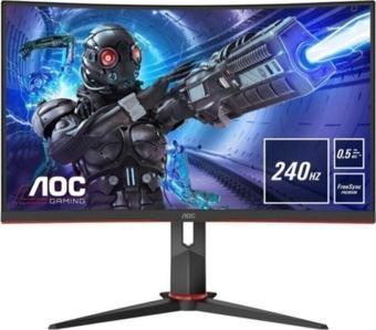 AOC C27G2ZE 27" 0.5 ms Full HD FreeSync Curved Oyuncu Monitörü