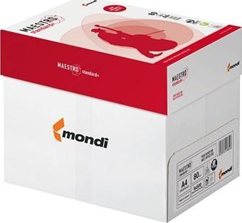 Mondi Maestro A4 Fotokopi Kağıdı 80Gr 1 Koli 5 Paket 2500 Sayfa