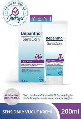 Bepanthol Sensidaily Vücut Kremi 200 Ml